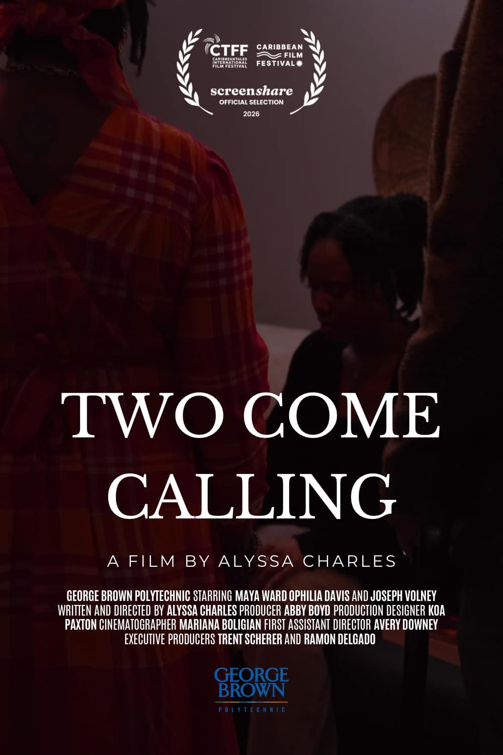 2026_TwoComeCalling_PosterWithLaurel 2026_TwoComeCalling_PosterWithLaurel