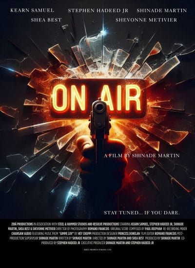 ON AIR Official Film Poster Shinade Martin